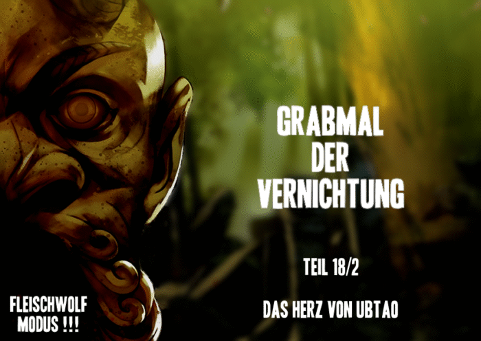 Die Abenteurer erreichen das Herz von Ubtao und treffen dort auf die zwielichtige Elfenmagierin Valindra Schattenmantel.